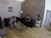 HUNT4K. Prague pickup and passionate sex for cash with hot brunette 16/16