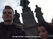 HUNT4K. Prague pickup and passionate sex for cash with hot brunette 3/16