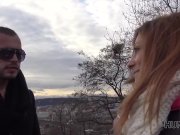 HUNT4K. Awesome Jenifer Red satisfies stranger and earns some cash 6/16