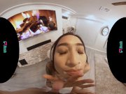 VRHUSH Asian cutie Avery Black fucks her maintenance man 16/16