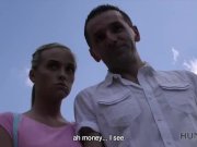 HUNT4K. Teen loses wallet but charismatic man offers cash for anal 2/16