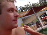 HUNT4K. Man meets long-legged model at the beach and pays for sex 3/16