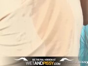 Ritta Red Pee Play In Front Of Camera 5/16