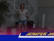 Jenifer Jane With A Quick Hard Purple Vibrator 4/16