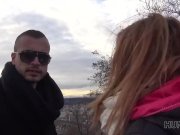 HUNT4K. L'incantatrice rossa con un seno fantastico è felice di scopare 3/16