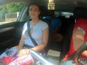 HUNT4K. Hunter fucks busty lady in the middle of the public park 8/16