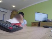 LOAN4K. Brilliant lady Alex works with pussy to open her business 8/16