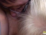 OldNannY Two British Matures Lesbian Toying 8/16