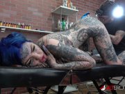 Amber Luke gets a asshole tattoo and a good fucking 11/16