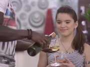 BLACK4K. Hottie spends the best birthday with muscled black guy 1/16