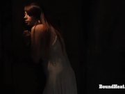 Lesbian Mistress With Big Tits Masturbates In Front Of Submissive Slave 16/16