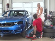 RIM4K. Mechanic Frank enjoys hot rimming received from his friend 4/16