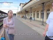 HUNT4K. Sweet thing services stranger for necessary cash for tickets 2/16