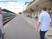 HUNT4K. Sweet thing services stranger for necessary cash for tickets 4/16