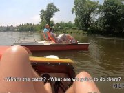 HUNT4K. Muscled male is watching how his babe becomes cheap slut 1/16