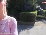 MyDirtyHobby - Hot blonde MILF smokes while blowing and gets facialized 3/16
