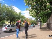 HUNT4K. Stranger offers cash to young couple for crazy sex with him 1/16