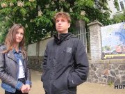 HUNT4K. Stranger offers cash to young couple for crazy sex with him 4/16