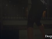 Deeper. Brooklyn has rough anal sex with dance partner 9/16