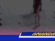 Hot Babe Amanda Loves To Pinch Her Pussy Lips 4/16