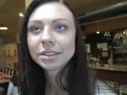 HUNT4K. Boyfriend is ready to watch how someone fucks his nice GF 1/16