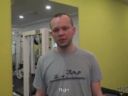 HUNT4K. Babe forgets about workout because of can get cash and dick 4/16