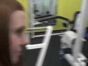 HUNT4K. Babe forgets about workout because of can get cash and dick 8/16