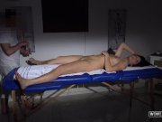 Perfect brunette on massage 1/16