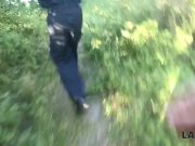 LAW4k. Chick in black tries to steal car but gets busted and fucked 1/16