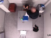 LAW4k. Chick in black tries to steal car but gets busted and fucked 7/16