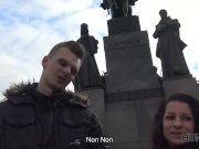 HUNT4K. Cuckold observa cómo su GF eyacula gracias al rico hijo de puta 4/16