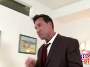 Cock Sucking Busty Hailey Cummings Likes It Cowgirl 1/16