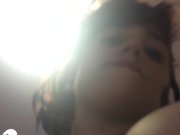 Astonishing stepsister gets caressed during a solo 15/16