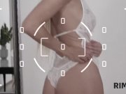 RIM4K. Handsome cameraman is happy to receive rimjob from hottie 2/16