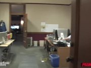 Busty blonde MILF Felony gets a moutful of pee 2/16