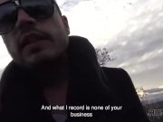 HUNT4K. Boyfriend is watching how his cutie rides strangers phallus 3/16