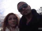 HUNT4K. Boyfriend is watching how his cutie rides strangers phallus 4/16