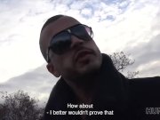 HUNT4K. Boyfriend is watching how his cutie rides strangers phallus 5/16