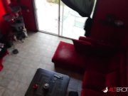 Tattooed Jenevieve Hexxx masturbates during quarantine 2/16