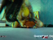 Tattooed Jenevieve Hexxx masturbates during quarantine 3/16