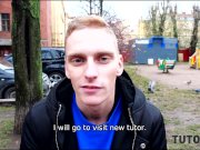 TUTOR4K. Man trusted kissable tutor with little friend for the sake of hump 1/16