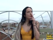 SIS. PORN. Smoking girl is irresistibly interesting in a sexual way so 2/16