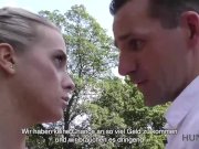 HUNT4K. Kluger Jäger findet einen Weg, junge Babe mit Bargeld zu verführen 6/16