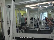 HUNT4K. Couple was working out in gym when rich hunter appeared 12/16