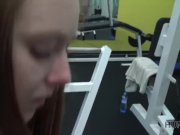 HUNT4K. Couple was working out in gym when rich hunter appeared 14/16