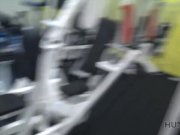 HUNT4K. Couple was working out in gym when rich hunter appeared 8/16