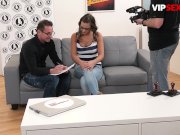 VIPSEXVAULT - Czech Babe Naomi Bennet First Time Porn Casting 2/16