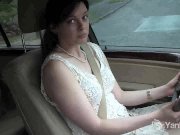 Yanks Babe Savannah Sly Masturbates In The Car 2/16