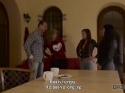 DADDY4K. StepMom gets shocked when catches BF and daughters having sex 2/16