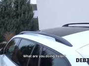 DEBT4k. Seductive dame uses her sexual charms to get rid of debts 1/16